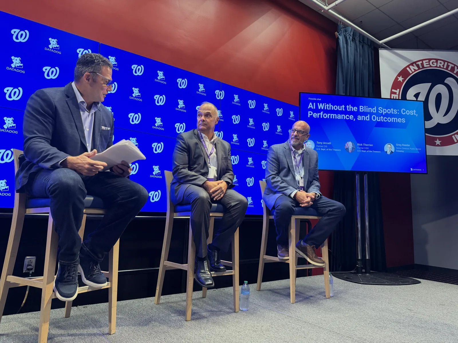 Speakers at Datadog’s Federal AI Forum during AI Without the Blind Spots